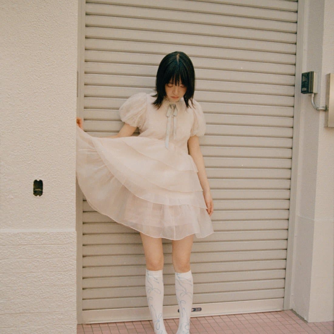 翻るチュール